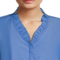 חולצת כפתור פרועה של Blu White Blu