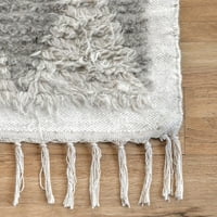 שטיח צמר צמר של נולום נולאום שטיח, 5 '8', בז '