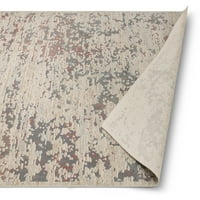 שטיחים ארוגים היטב של קמפו קמפו עכשוויים, אפור