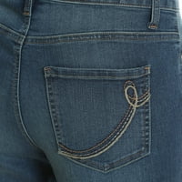 ג'ינס לנשים מכוסה ברמודה מפותלת