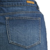 חצאית מיני ג'ינס במצוקה של ג'וניורס