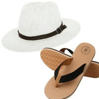קורל ג'ונס כובע אש תקליטון לנשים וסנדלי כפכפי קצף קובעים לנו מידות נעליים לנשים 7-10
